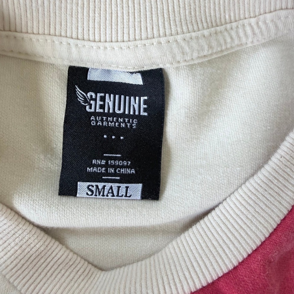 Genuine Authentic Garments Run It Up Duck Graphic Sweatshirt Cream Unisex S - Picture 5 of 7